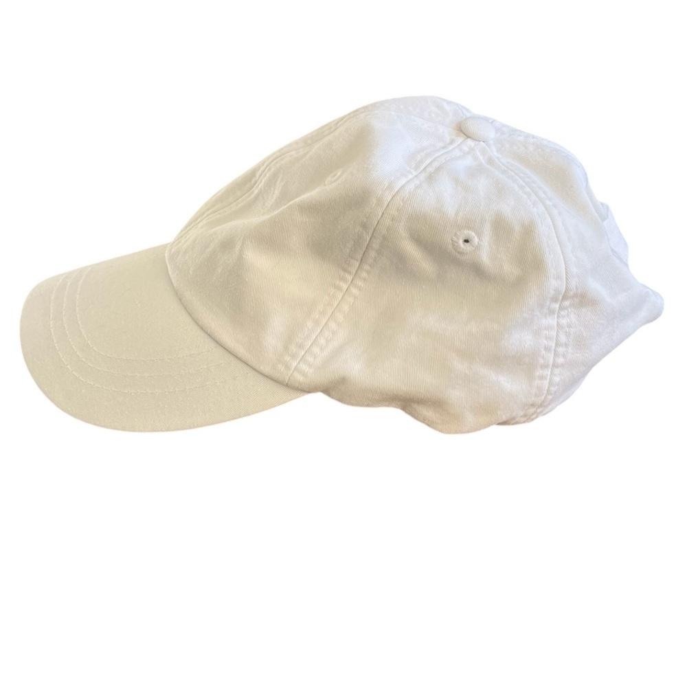 Island Totes White Hat with Pink Whale Women’s Adjustable Back - Picture 3 of 7